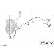 BMW Pipe Support - Genuine BMW 17117856726