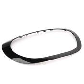 MINI Headlight Trim Ring (Piano Black) - Genuine MINI 51138739352