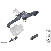 BMW Axial Securing Clip - Genuine BMW 07147295776