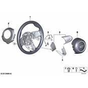 Mini Steering Wheel Cover - Genuine Mini 32306864891