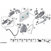 BMW Crash Pad Left - Genuine BMW 51337349067
