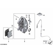 BMW Brake Caliper - Genuine BMW 34116865538