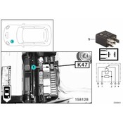 MINI Accessory Power Relay - Genuine MINI 61361472984