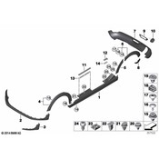 Mini Wheel Arch Molding - Genuine Mini 51777403261