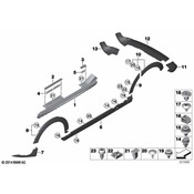 MINI Spoiler - Genuine MINI 51117360743