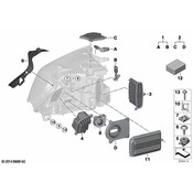 BMW Spacer - Genuine BMW 63117406355