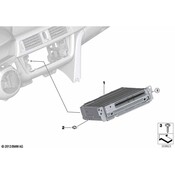 BMW Radio Control Unit - Genuine BMW 65125A5EF35