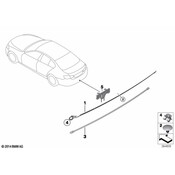 BMW Cable Clamp (Zns3) - Genuine BMW 12127669013