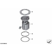 BMW Fuel Tank Mount - Genuine BMW 16117303939