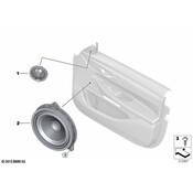 BMW Speaker - Genuine BMW 65139354083