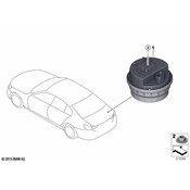 BMW Anti-Theft Alarm Siren - Genuine BMW 65755B72AC4