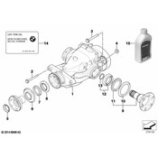 BMW Axle Shaft - Genuine BMW 33131214720