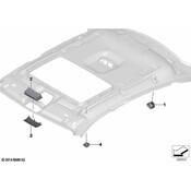 BMW Coat Hook (Black) - Genuine BMW 51168059315