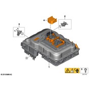BMW Water Connector - Genuine BMW 12367616289