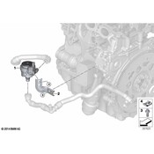 BMW Mini Engine Auxiliary Water Pump - Genuine BMW 64218840614