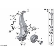 BMW Bracket Rds-Bva Left - Genuine BMW 34526784637