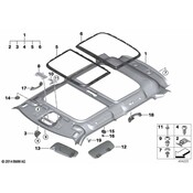 Mini Sun Visor - Genuine Mini 51167376859