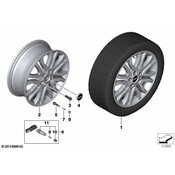MINI Wheel Center Cap (MINI YOURS) - Genuine MINI 36136884966