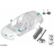 BMW Parking Aid System Control Module Bracket - Genuine BMW 66539352754