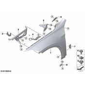 BMW Hood Lift Support Ball Pin - Genuine BMW 41007956400