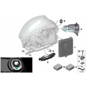 BMW Control Unit Front Light Electronics - Genuine BMW 63117492089
