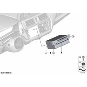 BMW Radio Control Unit - Genuine BMW 65126830390