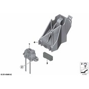 BMW Connector Quadruple Black (120Ohm) - Genuine BMW 61138373688