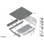 BMW Countersunk Screw (M6X16) - Genuine BMW 07119907139