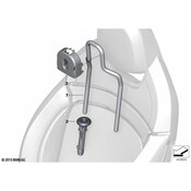 Mini Headrest Guide - Genuine Mini 52107340276