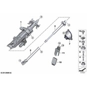 BMW Steering Column Control Module - Genuine BMW 32308842043