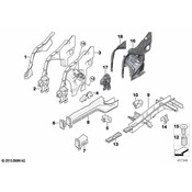 BMW Fender Apron Reinforcement - Genuine BMW 41117174273