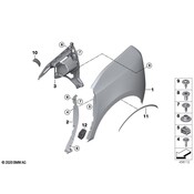 BMW Screw Thermoplastic - Genuine BMW 07147371720