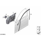 BMW Power Window Motor - Genuine BMW 61355A5C893