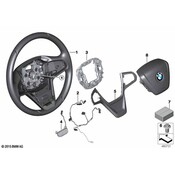 BMW Steering Wheel Wiring Harness - Genuine BMW 32306884005
