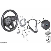 BMW Steering Wheel Trim - Genuine BMW 32309474781