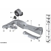 BMW Transmission Crossmember - Genuine BMW 22328486998