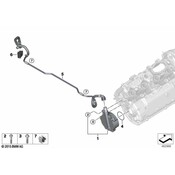 BMW Brake Vacuum Hose - Genuine BMW 11668602031