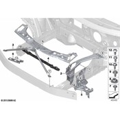 BMW Seal Cooler Top - Genuine BMW 51647347596