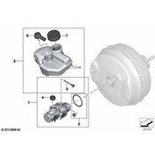 BMW Brake Fluid Level Switch - Genuine BMW 34336873451
