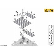 BMW Inverter Cover Gasket - Genuine BMW 61278487619