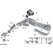 BMW Transfer Case Mount - Genuine BMW 22326866514