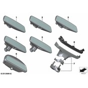 BMW Interior Rear View Mirror - Genuine BMW 51169459441