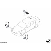 BMW Parking Aid Control Module - Genuine BMW 66209418460