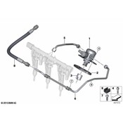 BMW Fuel Feed Line - Genuine BMW 13538665628