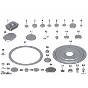 BMW Seal Cap - Genuine BMW 51717176319