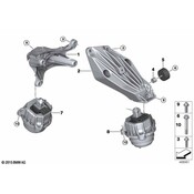BMW Engine Mount Bushing - Genuine BMW 22117934645