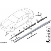 BMW Courtesy Light - Genuine BMW 63148062938