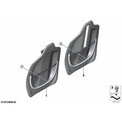 BMW Seat Back Panel - Genuine BMW 52107351931