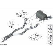 BMW Exhaust Clamp - Genuine BMW 18302409610