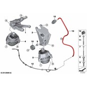 BMW Engine Mount Bracket - Genuine BMW 22116861563